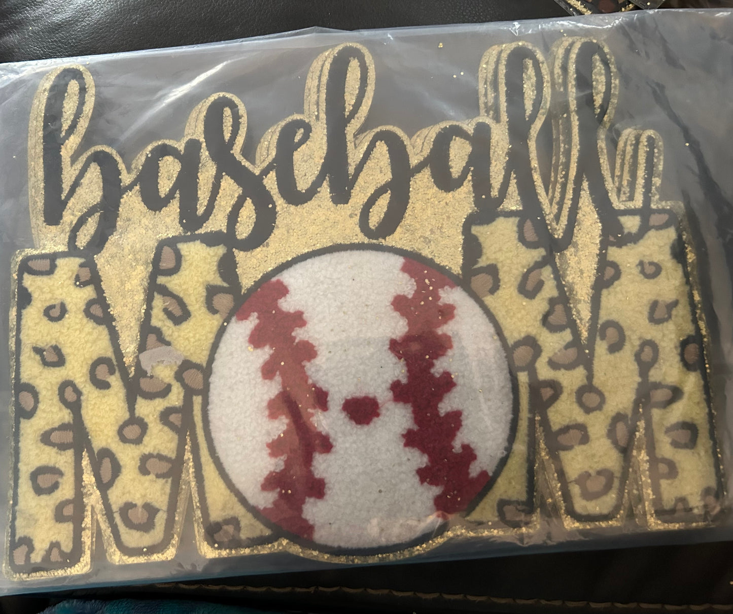 EMBROIDERY HEAT PATCHES "SPORTS" MOM