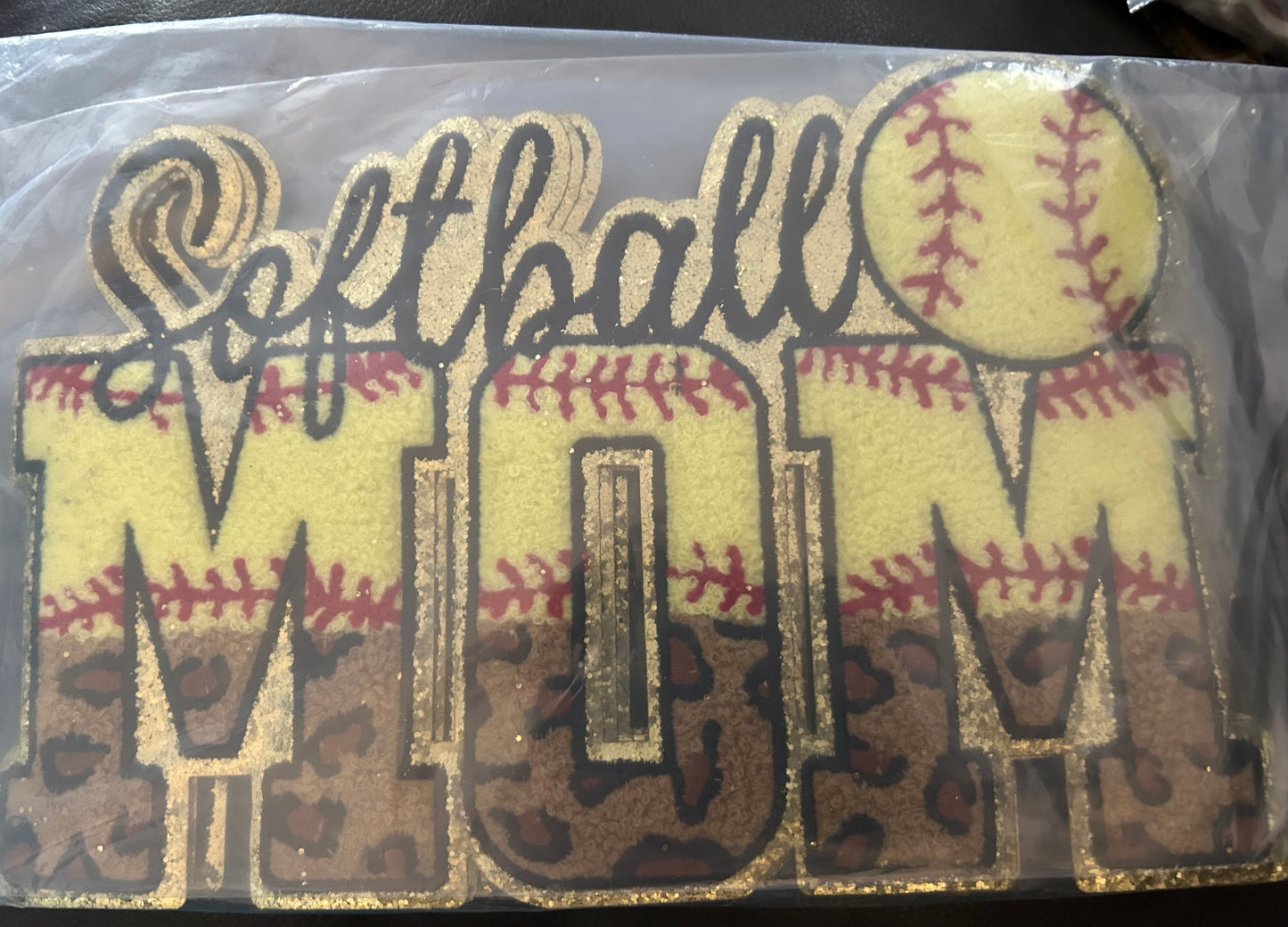 EMBROIDERY HEAT PATCHES "SPORTS" MOM