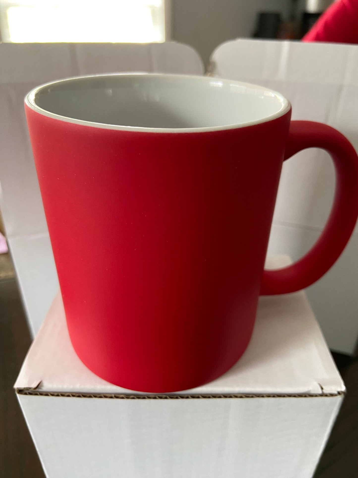 Color change sublimation coffee mug