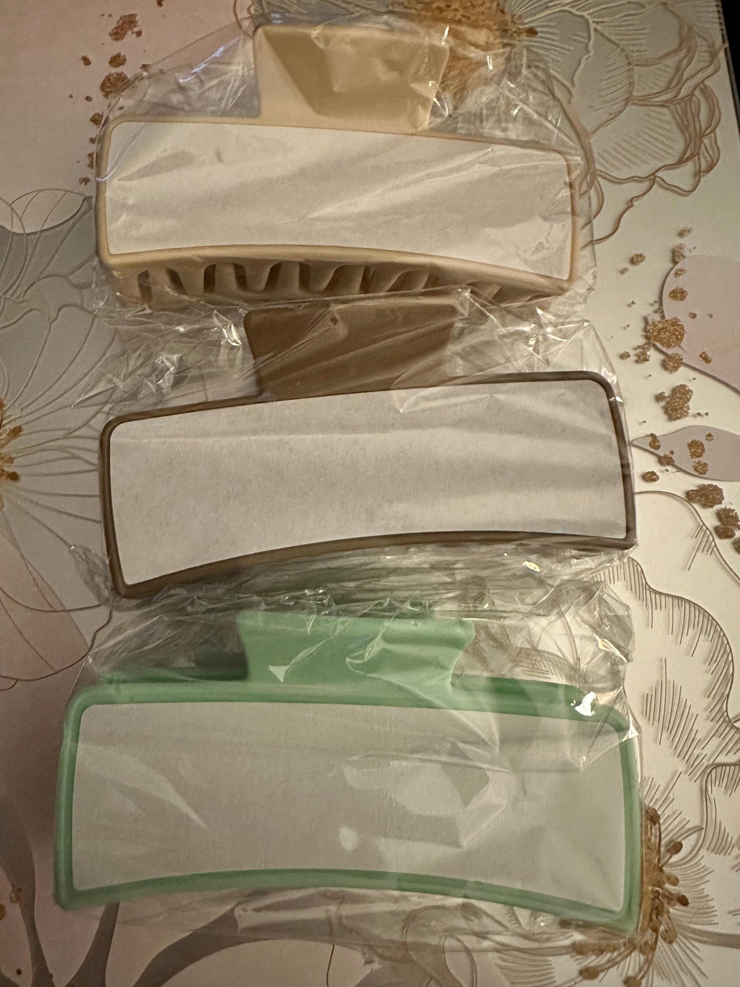 Sublimation Hair Clips