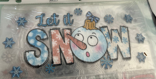 UTV CUP WRAP- LET IT SNOW
