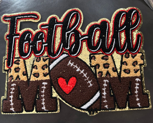 EMBROIDERY HEAT PATCHES "SPORTS" MOM
