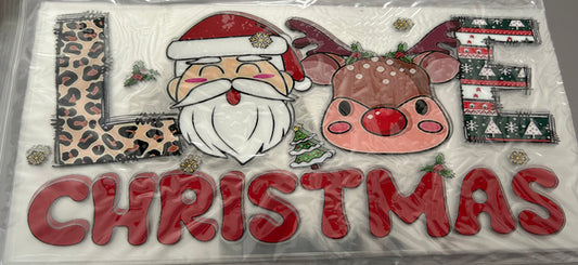 UTV CUP WRAP- LOVE CHRISTMAS