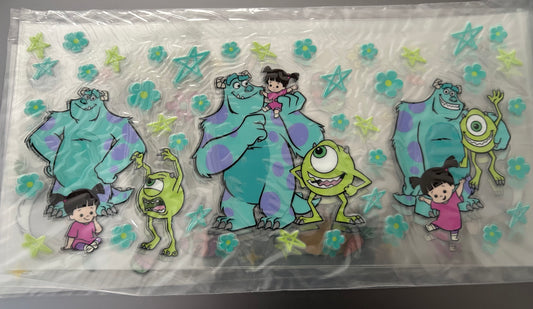 UTV CUP WRAP- MONSTERS INC.