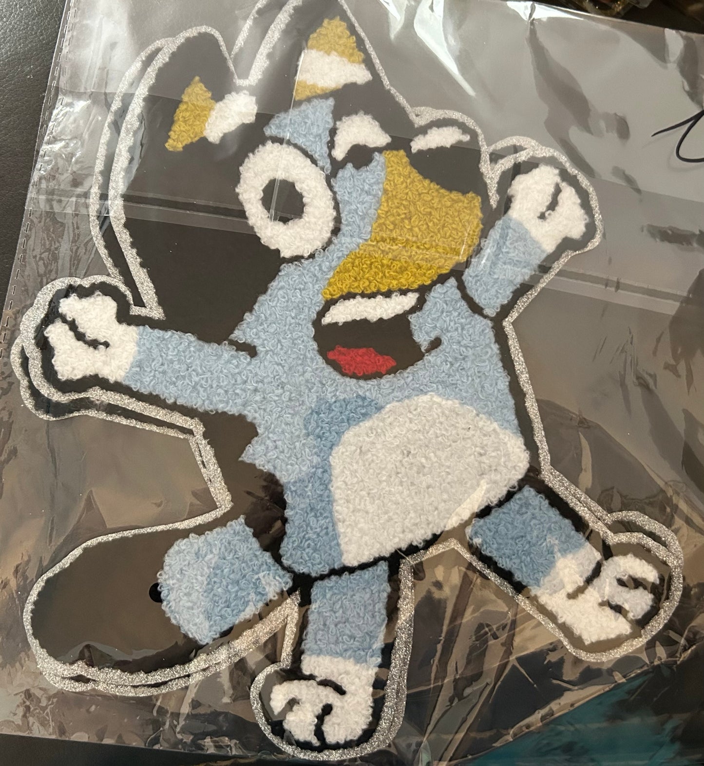 BLUEY EMBROIDERY HEAT PATCH