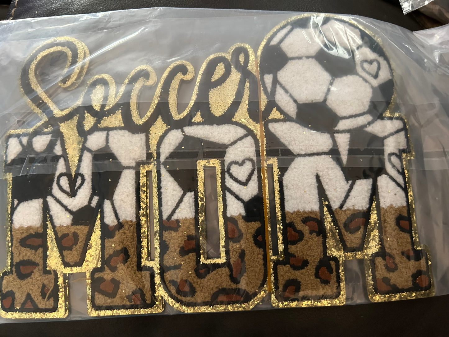 EMBROIDERY HEAT PATCHES "SPORTS" MOM