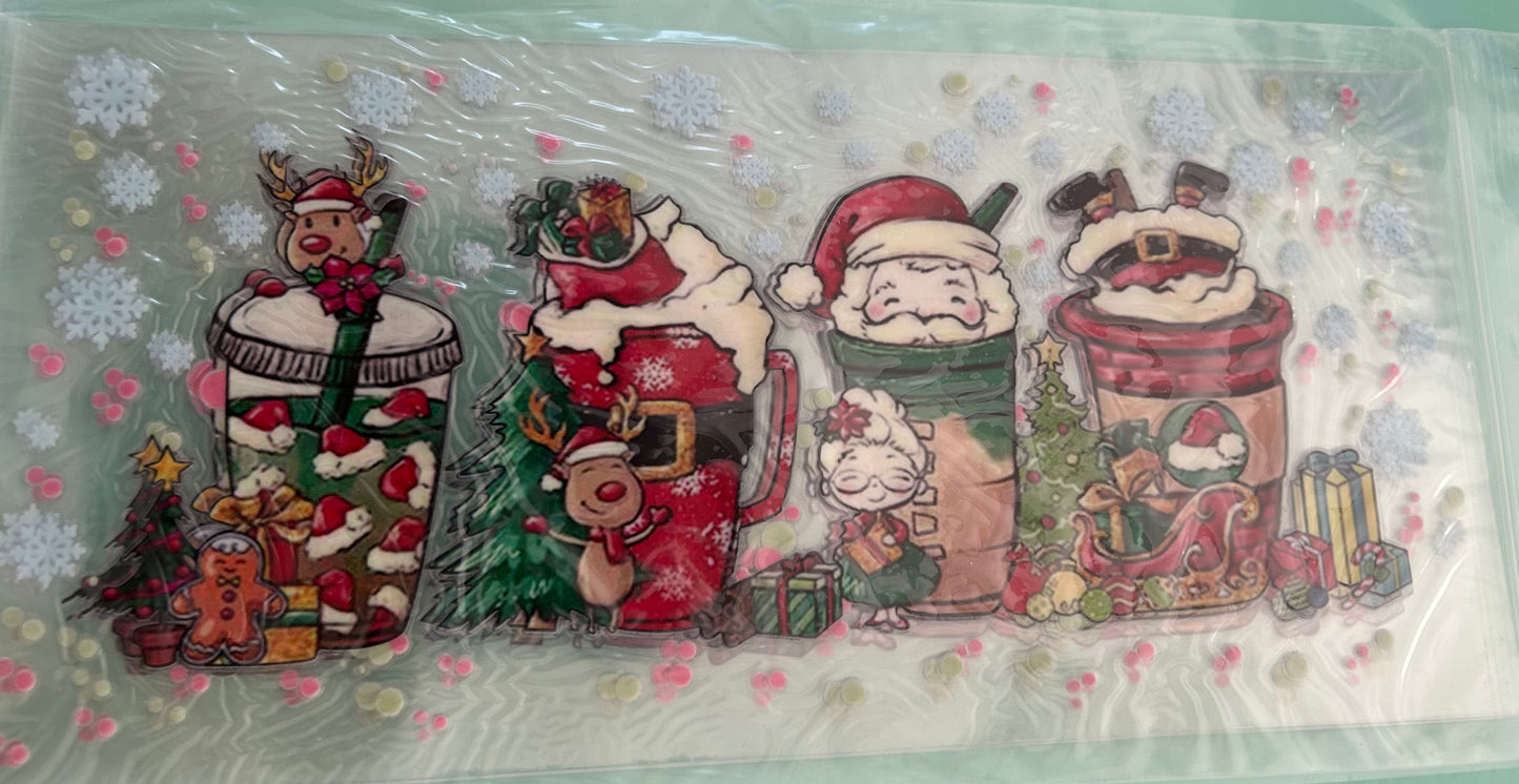 UTV CUP WRAP- CHRISTMAS DRINKS
