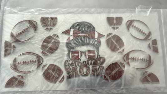 UTV CUP WRAP -football mom