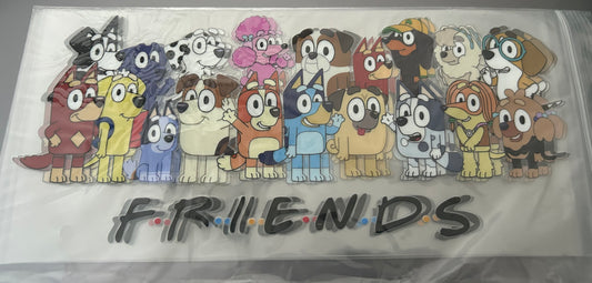 UTV CUP WRAP- BLUEY FRIENDS