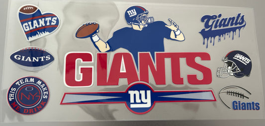 UTV CUP WRAP- GIANTS