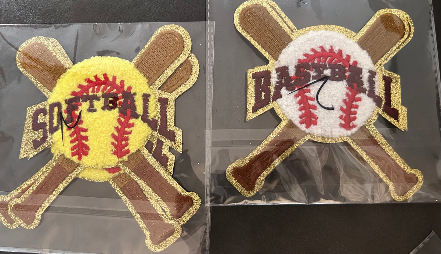 SPORTS EMBROIDERED HEAT PATCH