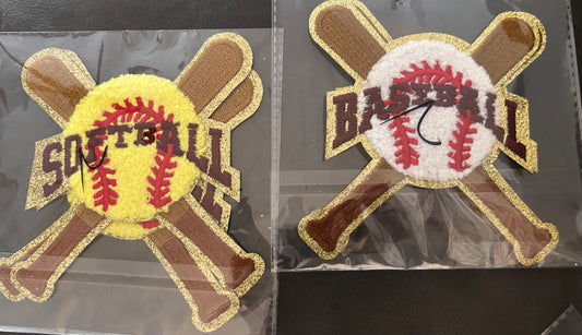 SPORTS EMBROIDERED HEAT PATCH