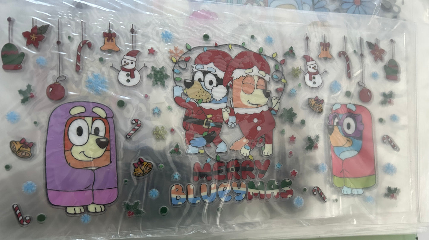 UTV CUP WRAP- BLUEYMAS