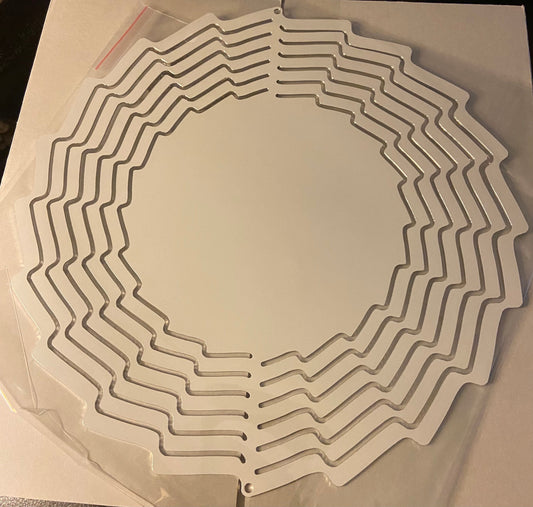 Sublimation wind spinner