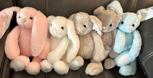 Plush  Easter bunnies for sublimation