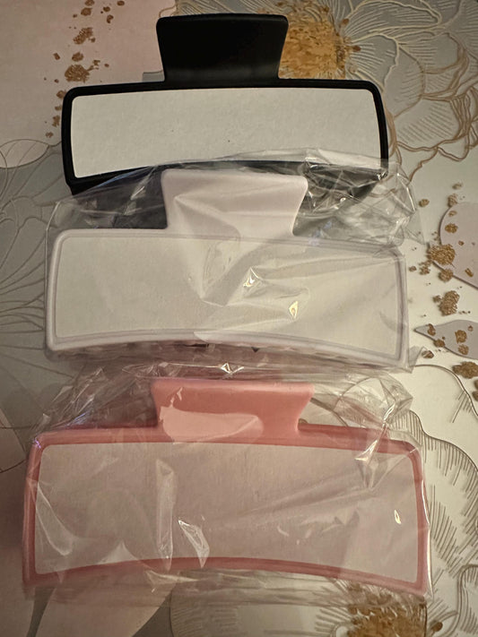Sublimation Hair Clips